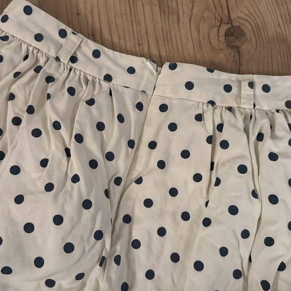 Lands End Canvas 1963 Polka Dot Skirt Size 4 - Picture 5 of 9